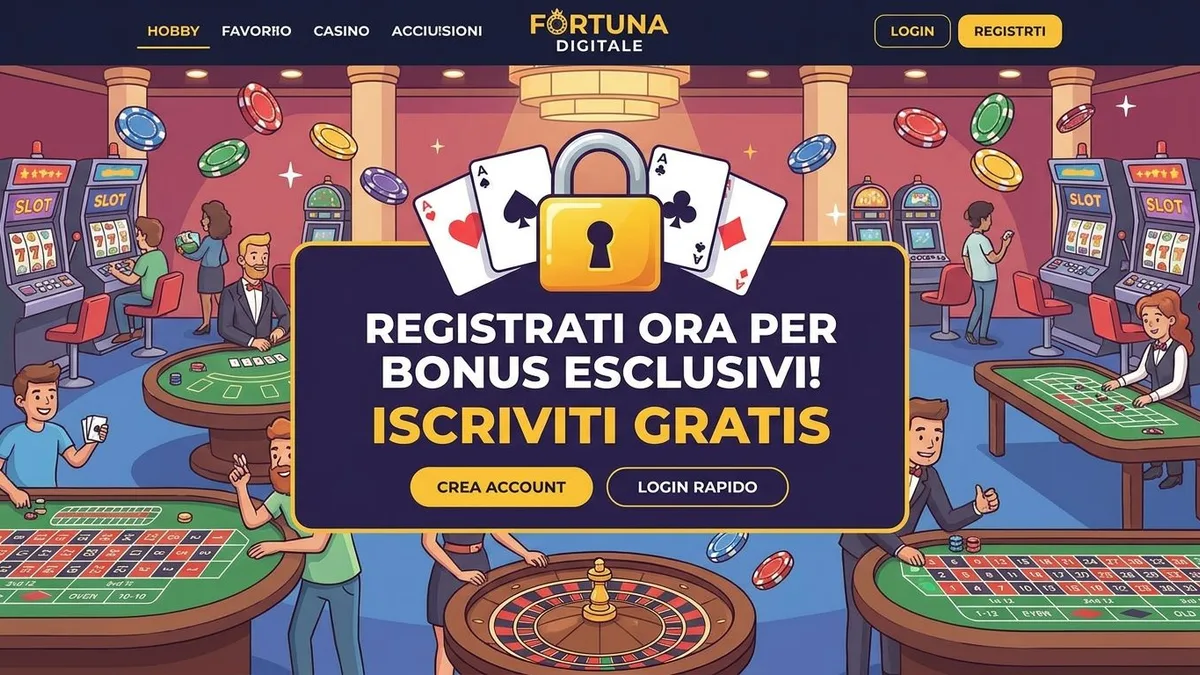 Registrazione con bonus